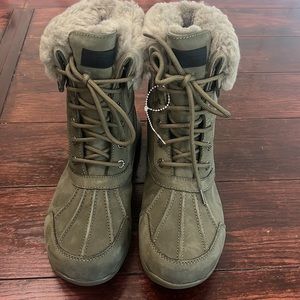 UGG Butte Mono Waterproof Leather Boots Men’s